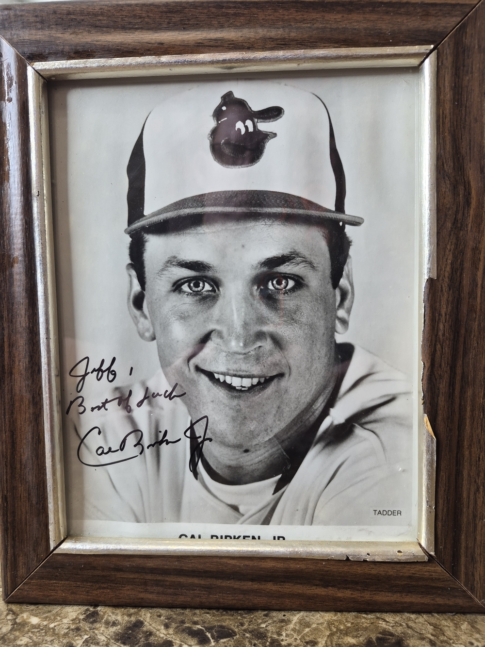 Vintage Cal Ripken Jr Autographed 1985 to me in person.



This product is a vin